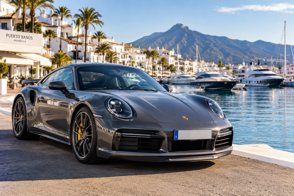 Porsche Insurance Spain - Image produced using AI