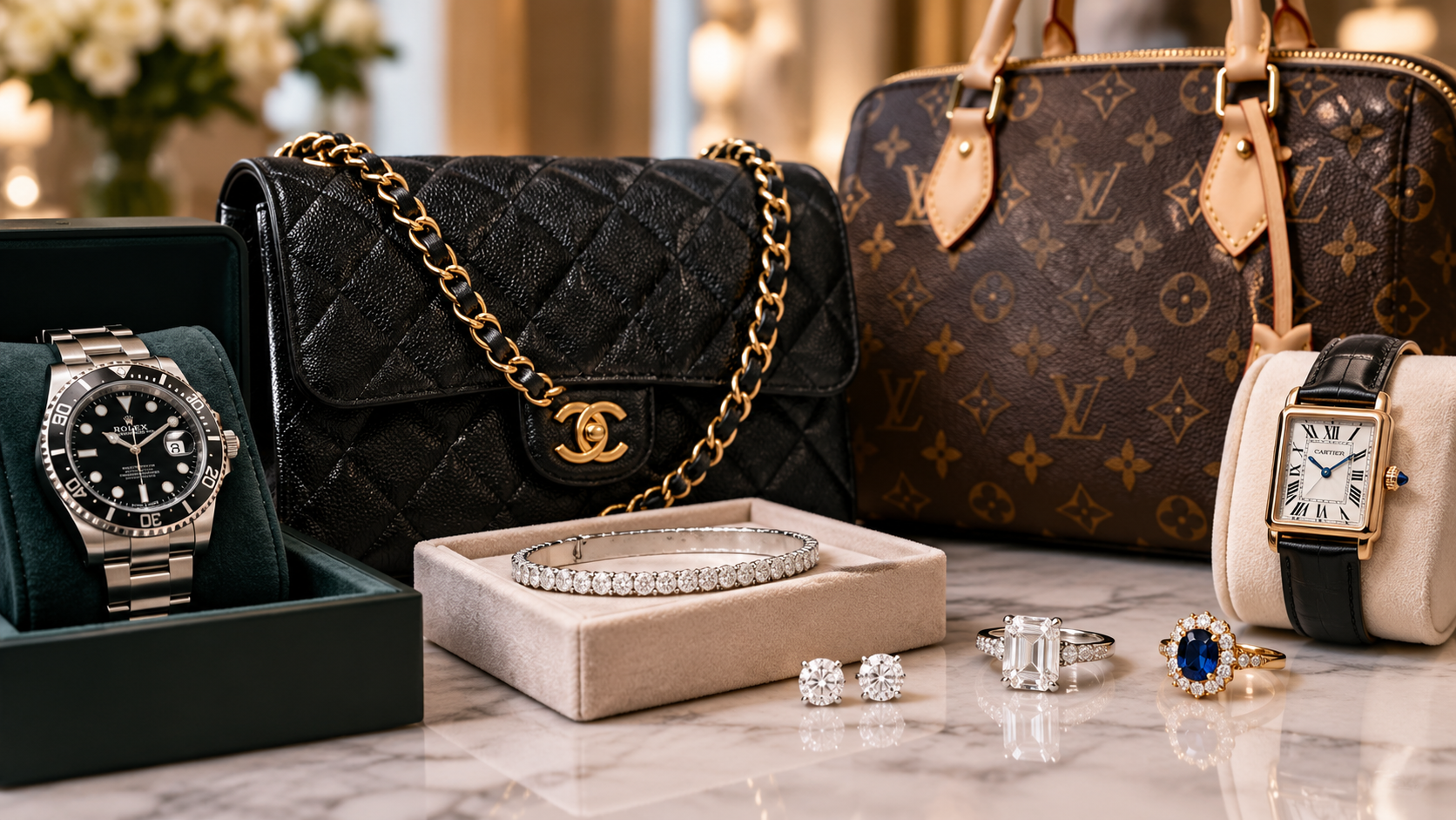 Jewellery, Watch and Luxury Handbag Insurance in Spain
